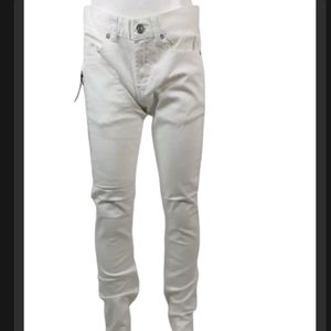 PacSun Stacked Skinny Jeans Pants White